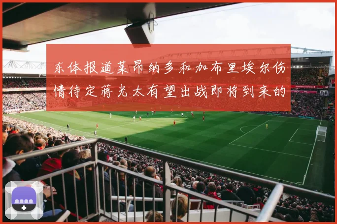 东体报道莱昂纳多和加布里埃尔伤情待定蒋光太有望出战即将到来的比赛