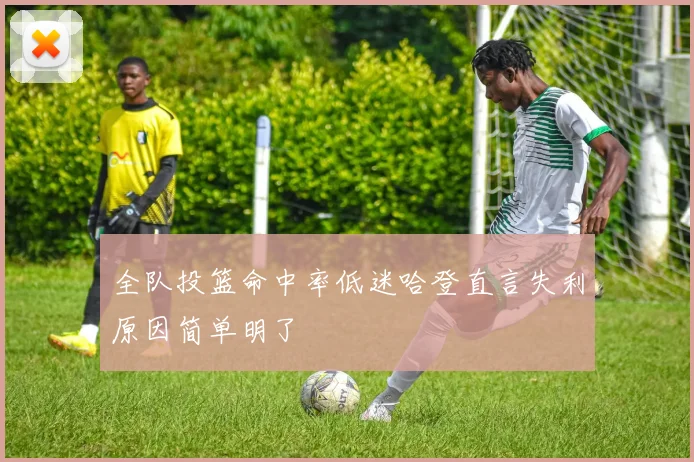 全队投篮命中率低迷哈登直言失利原因简单明了