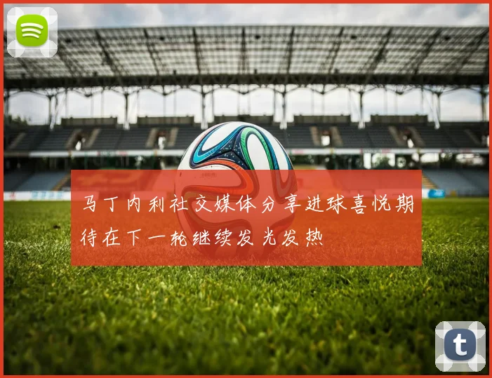 马丁内利社交媒体分享进球喜悦期待在下一轮继续发光发热